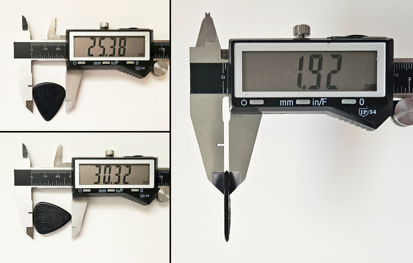 Graphite-Enriched Guitar Picks - 2.0mm (12 pack)